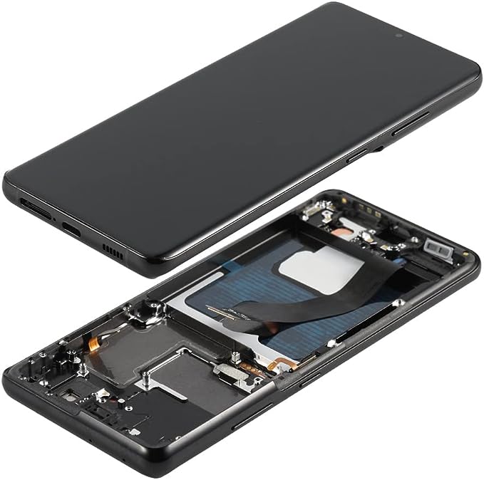 Brand New Assembly with Frame for Samsung Galaxy S21 Ultra 5G (G998W / 2021) (Service Pack)