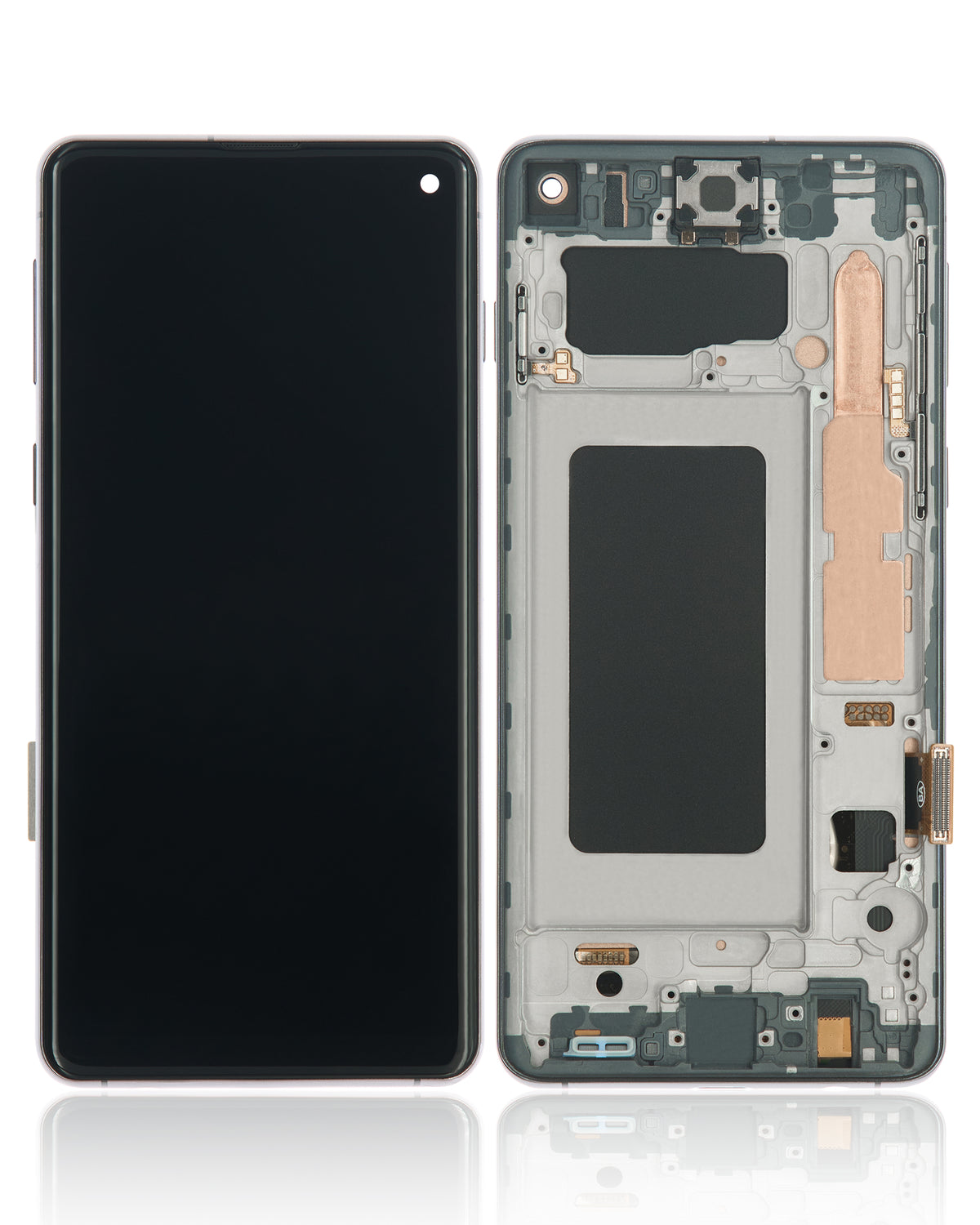 New After-Market AOLED Assembly With Frame (Without Finger Print Sensor) Compatible For Samsung Galaxy S10