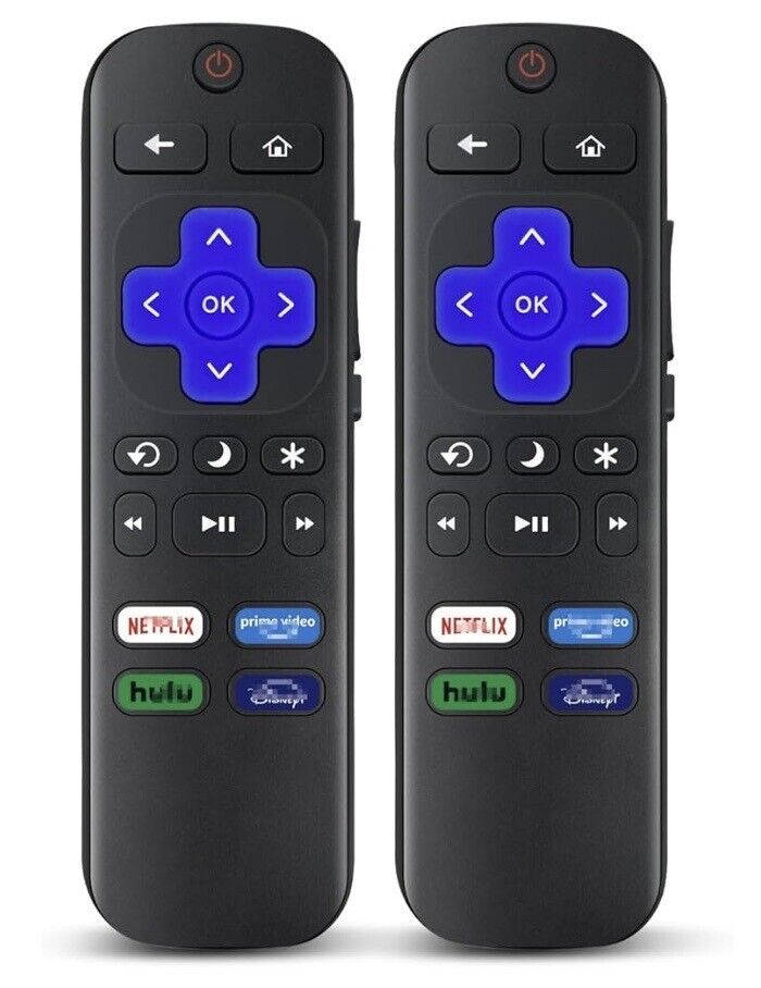 Remote Control Compatible for Roku TV, TCL Roku, Hisense Roku Onn Roku