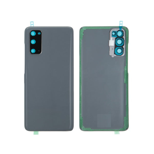 Back Glass Battery Cover with Camera Lens & Adhesive for Samsung Galaxy S20 5G / S20 (G981W / 2020)