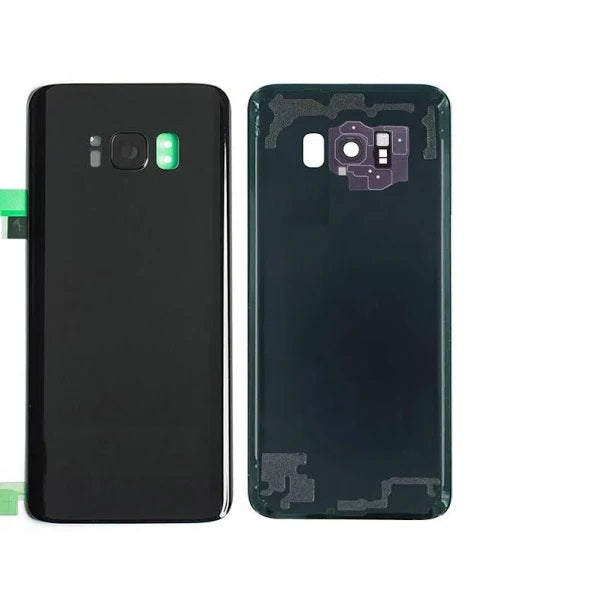 Back Battery Cover Glass with Camera Lens & Adhesive for Samsung Galaxy S8 (G950 / 2017)