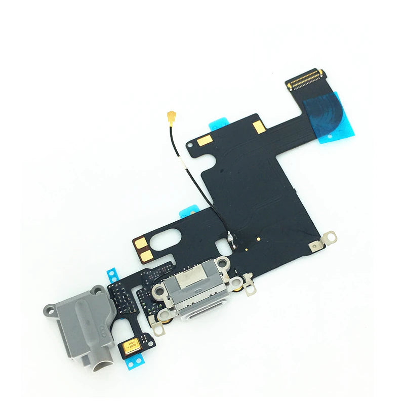 Charging Port Flex Cable for Apple iPhone 6g black (Premium)