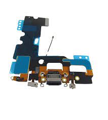 Charging Port Flex Cable for Apple iPhone 7 BLACK (Grade: Plus)
