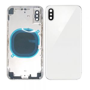 Housing for Apple iPhone X WHITE(Without Parts) (Grade: Plus)